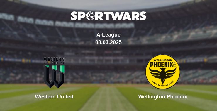 Where to watch the match Western United - Wellington Phoenix