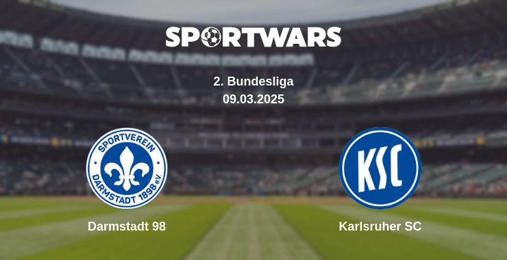 Where to watch the match Darmstadt 98 - Karlsruher SC