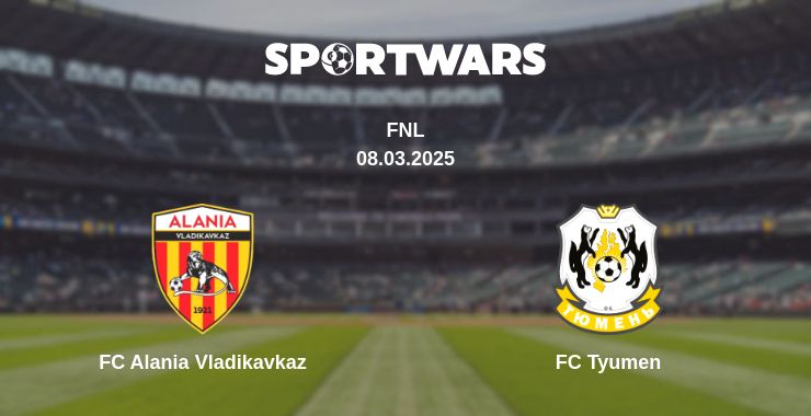 Where to watch the match FC Alania Vladikavkaz - FC Tyumen