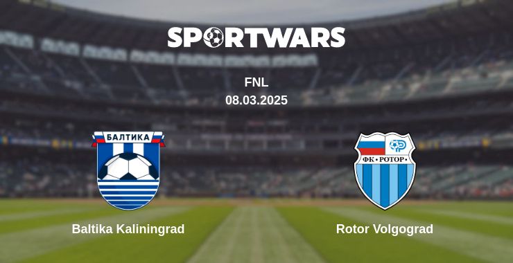 Where to watch the match Baltika Kaliningrad - Rotor Volgograd