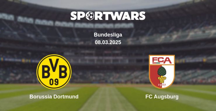 Where to watch the match Borussia Dortmund - FC Augsburg