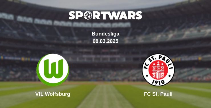 Where to watch the match VfL Wolfsburg - FC St. Pauli