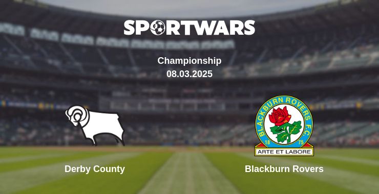 Where to watch the match Derby County - Blackburn Rovers