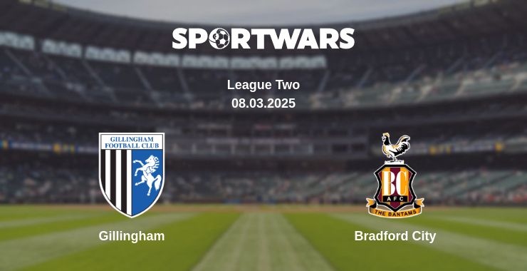 Where to watch the match Gillingham - Bradford City