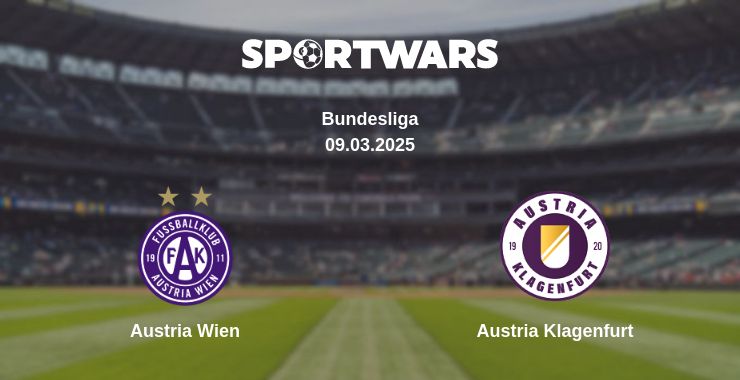 Where to watch the match Austria Wien - Austria Klagenfurt