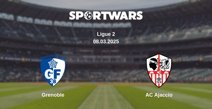 Where to watch the match Grenoble - AC Ajaccio