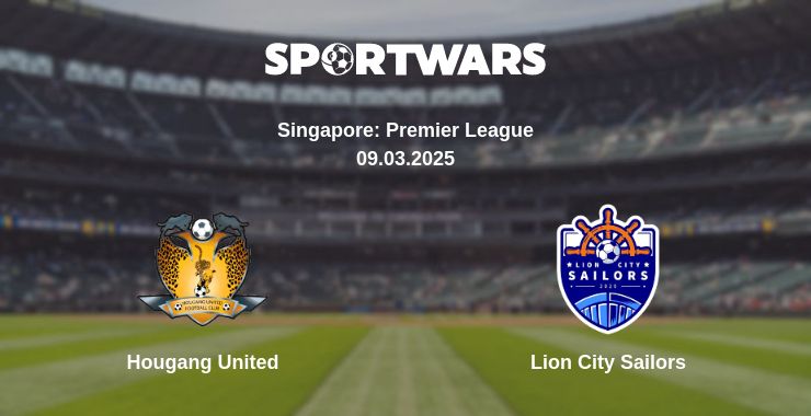 Where to watch the match Hougang United - Lion City Sailors