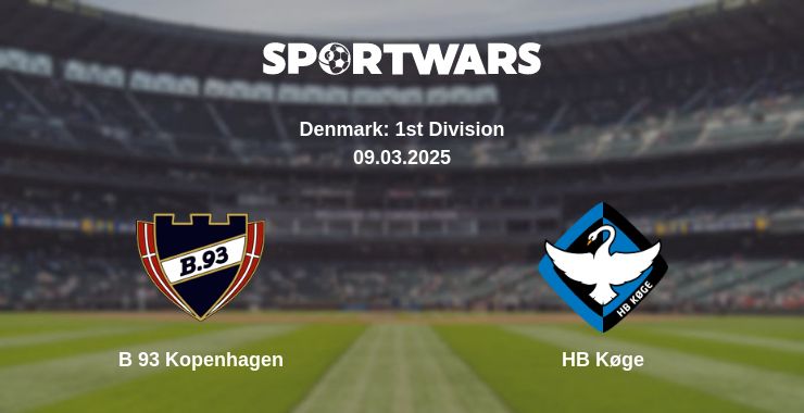 Where to watch the match B 93 Kopenhagen - HB Køge