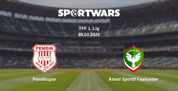 Where to watch the match Pendikspor - Amed Sportif Faaliyetler