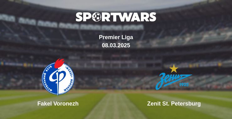 Where to watch the match Fakel Voronezh - Zenit St. Petersburg