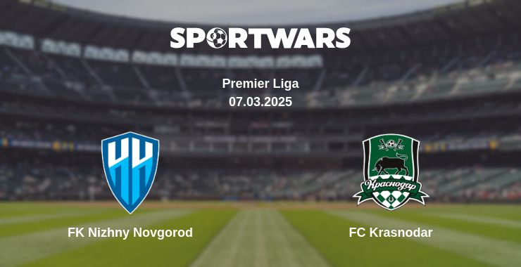 Where to watch the match FK Nizhny Novgorod - FC Krasnodar