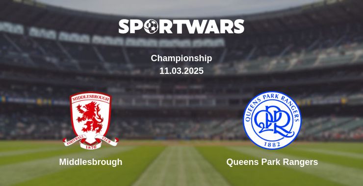 Where to watch the match Middlesbrough - Queens Park Rangers