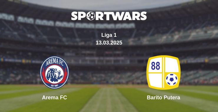 Where to watch the match Arema FC - Barito Putera