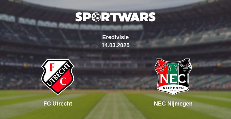 Where to watch the match FC Utrecht - NEC Nijmegen