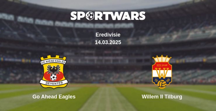 Where to watch the match Go Ahead Eagles - Willem II Tilburg