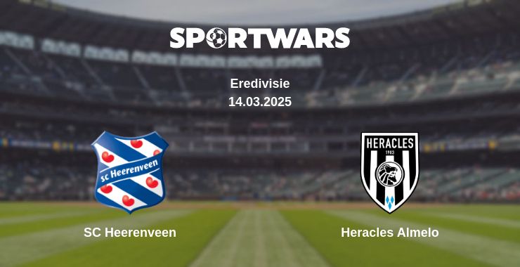 Where to watch the match SC Heerenveen - Heracles Almelo