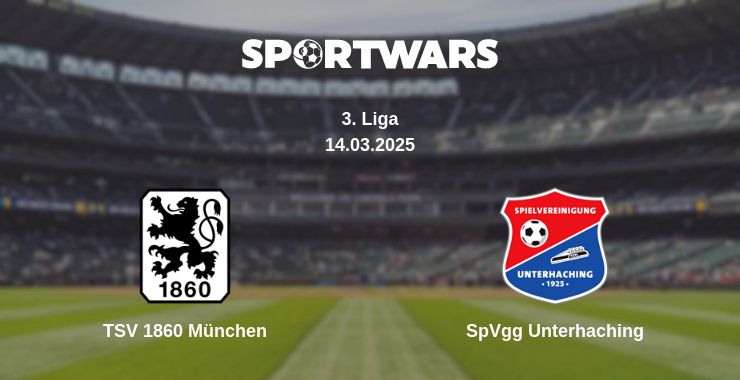 Where to watch the match TSV 1860 München - SpVgg Unterhaching