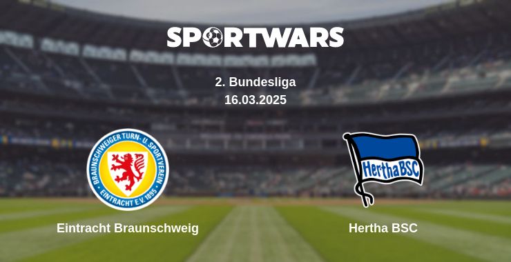 Where to watch the match Eintracht Braunschweig - Hertha BSC