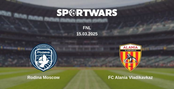 Where to watch the match Rodina Moscow - FC Alania Vladikavkaz