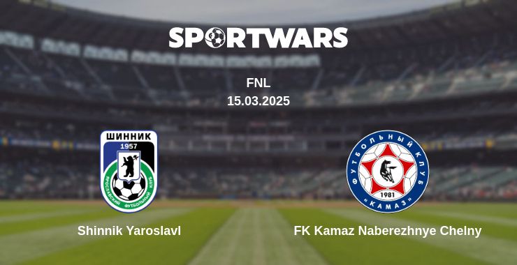 Where to watch the match Shinnik Yaroslavl - FK Kamaz Naberezhnye Chelny