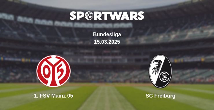 Where to watch the match 1. FSV Mainz 05 - SC Freiburg