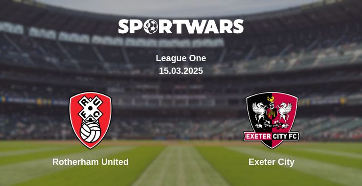 Where to watch the match Rotherham United - Exeter City