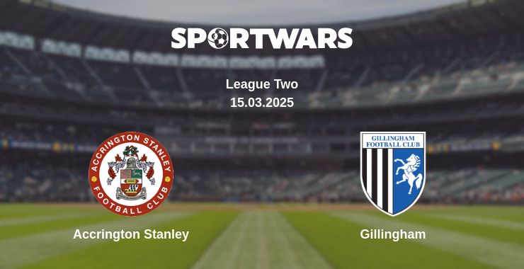 Where to watch the match Accrington Stanley - Gillingham