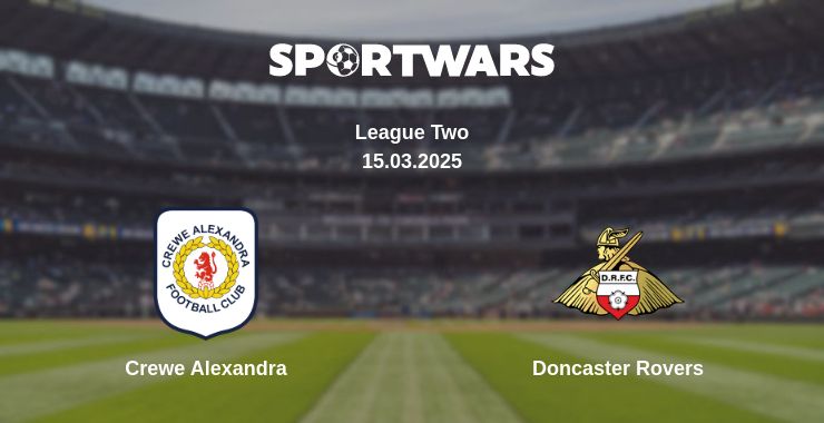 Where to watch the match Crewe Alexandra - Doncaster Rovers