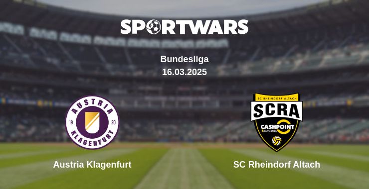 Where to watch the match Austria Klagenfurt - SC Rheindorf Altach