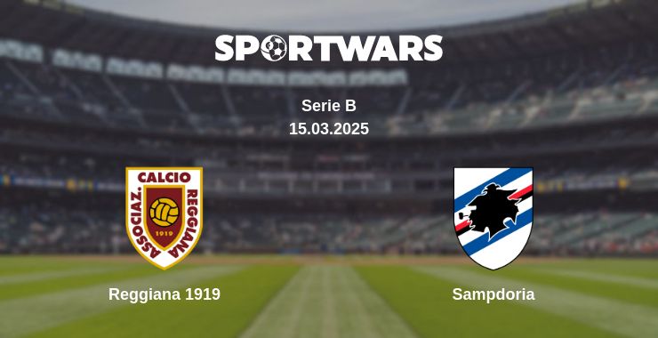 Where to watch the match Reggiana 1919 - Sampdoria