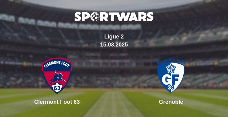 Where to watch the match Clermont Foot 63 - Grenoble