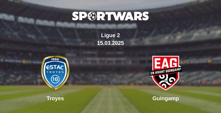 Where to watch the match Troyes - Guingamp