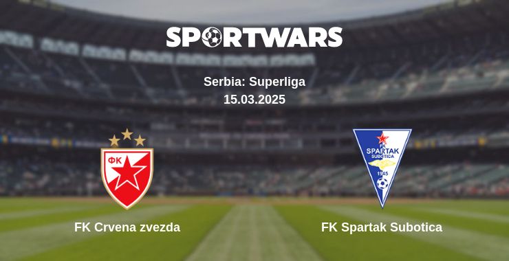 Where to watch the match FK Crvena zvezda - FK Spartak Subotica