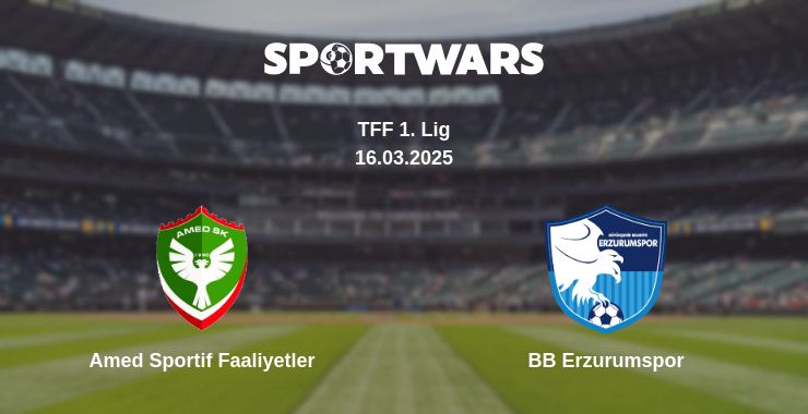 Where to watch the match Amed Sportif Faaliyetler - BB Erzurumspor