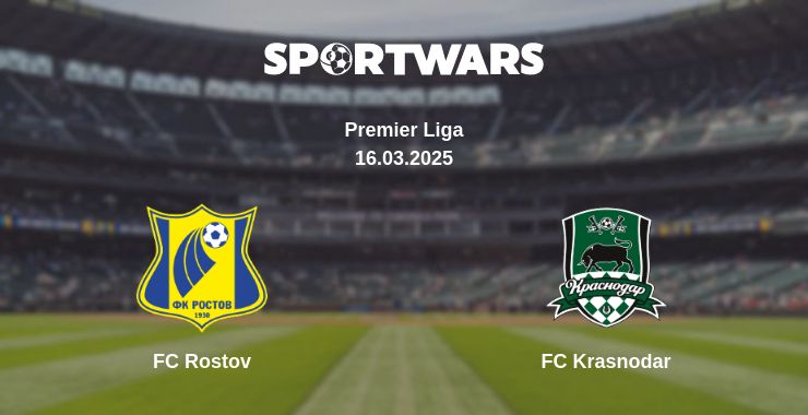 Where to watch the match FC Rostov - FC Krasnodar