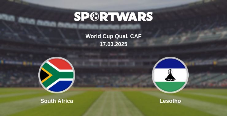 Where to watch the match South Africa - Lesotho