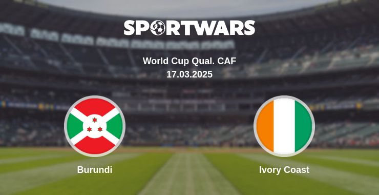 Where to watch the match Burundi - Ivory Coast