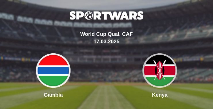 Where to watch the match Gambia - Kenya