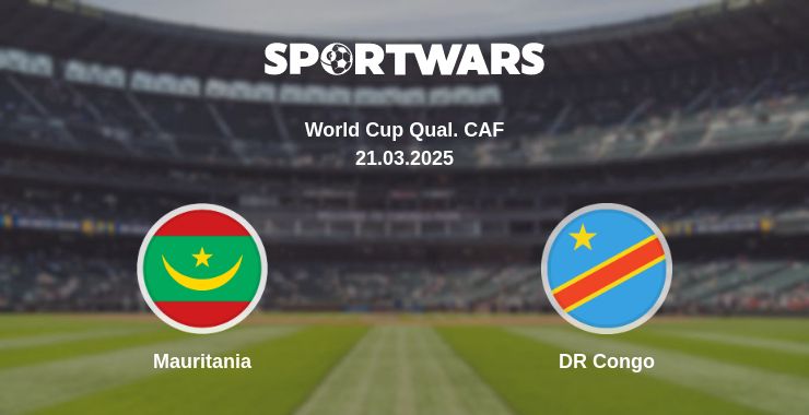 Where to watch the match Mauritania - DR Congo