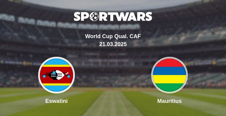 Where to watch the match Eswatini - Mauritius