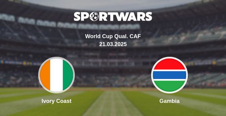 Where to watch the match Ivory Coast - Gambia