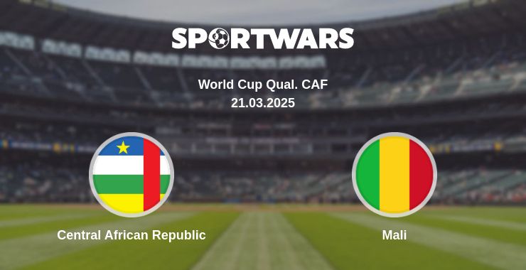 Where to watch the match Central African Republic - Mali