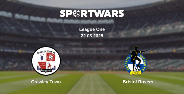 Where to watch the match Crawley Town - Bristol Rovers