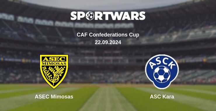 Where to watch the match ASEC Mimosas - ASC Kara