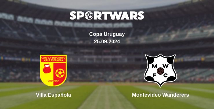 Where to watch the match Villa Española - Montevideo Wanderers