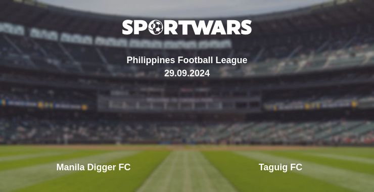 Where to watch the match Manila Digger FC - Taguig FC