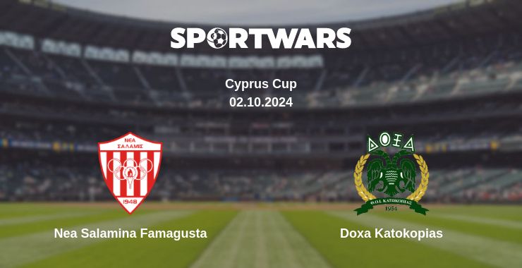 Where to watch the match Nea Salamina Famagusta - Doxa Katokopias