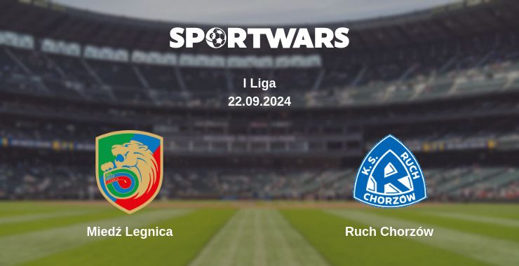 Where to watch the match Miedź Legnica - Ruch Chorzów