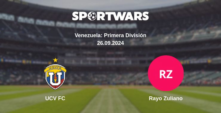 Where to watch the match UCV FC - Rayo Zuliano