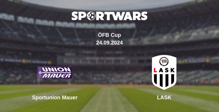 Where to watch the match Sportunion Mauer - LASK